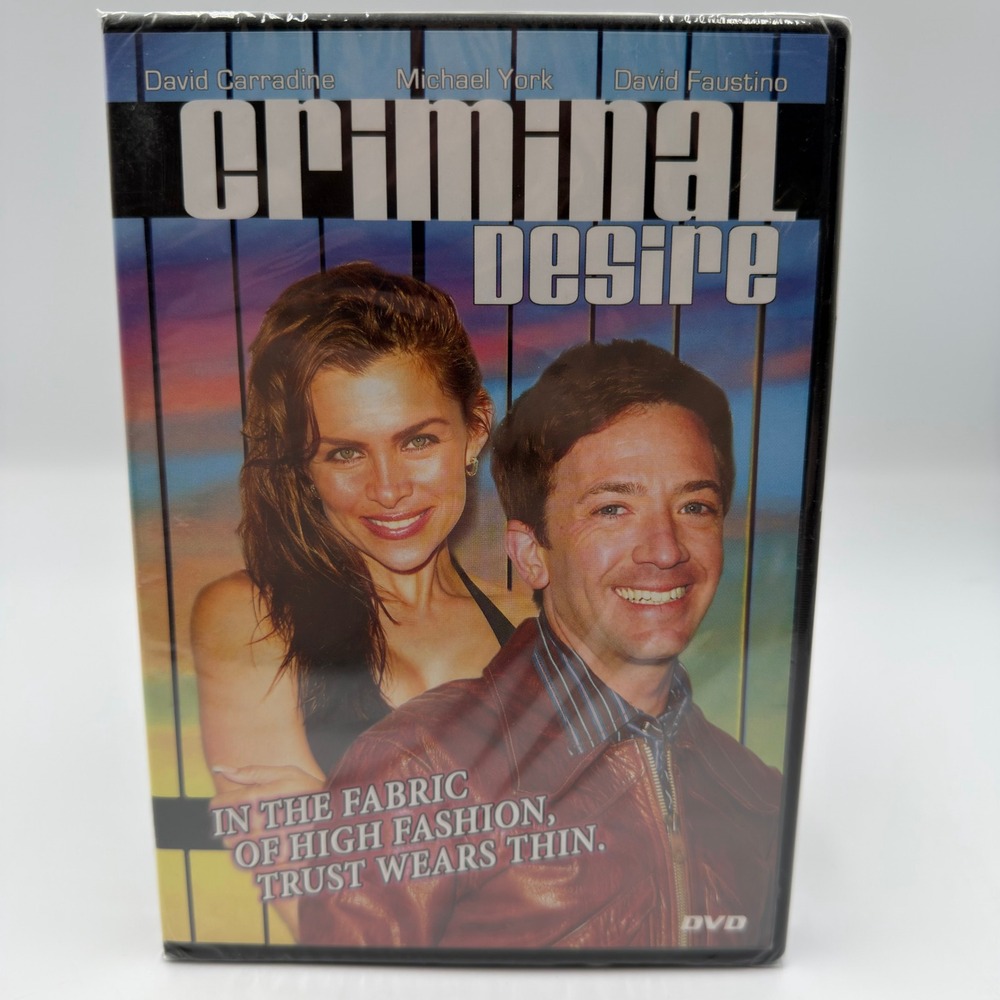 Criminal Desire DVD David Carradine Michael York David Faustino Digiview MV138E